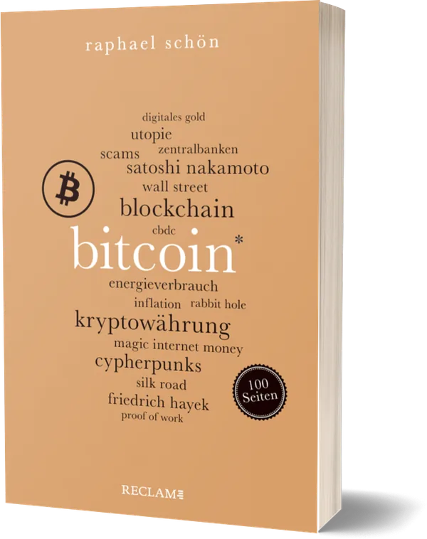 Buchcover: Raphael Schön, Bitcoin. 100 Seiten, Reclam